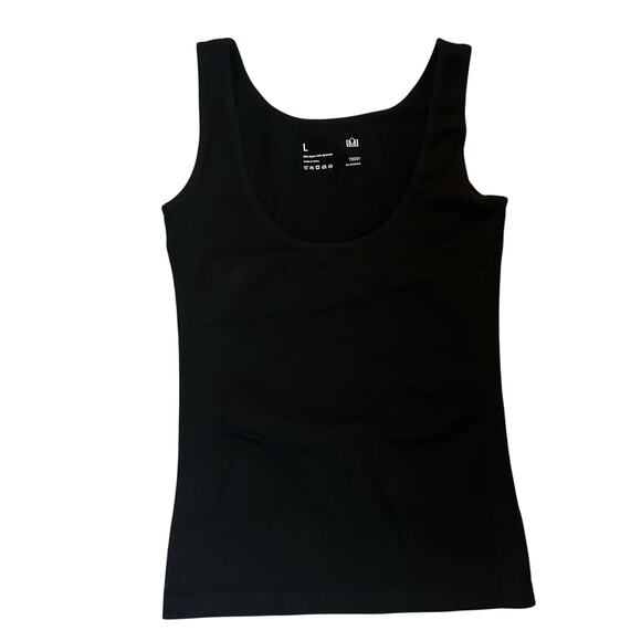 Empetua Open Bust Shaping Black Tank Top Shapewear L Large New - Picture 1 of 6